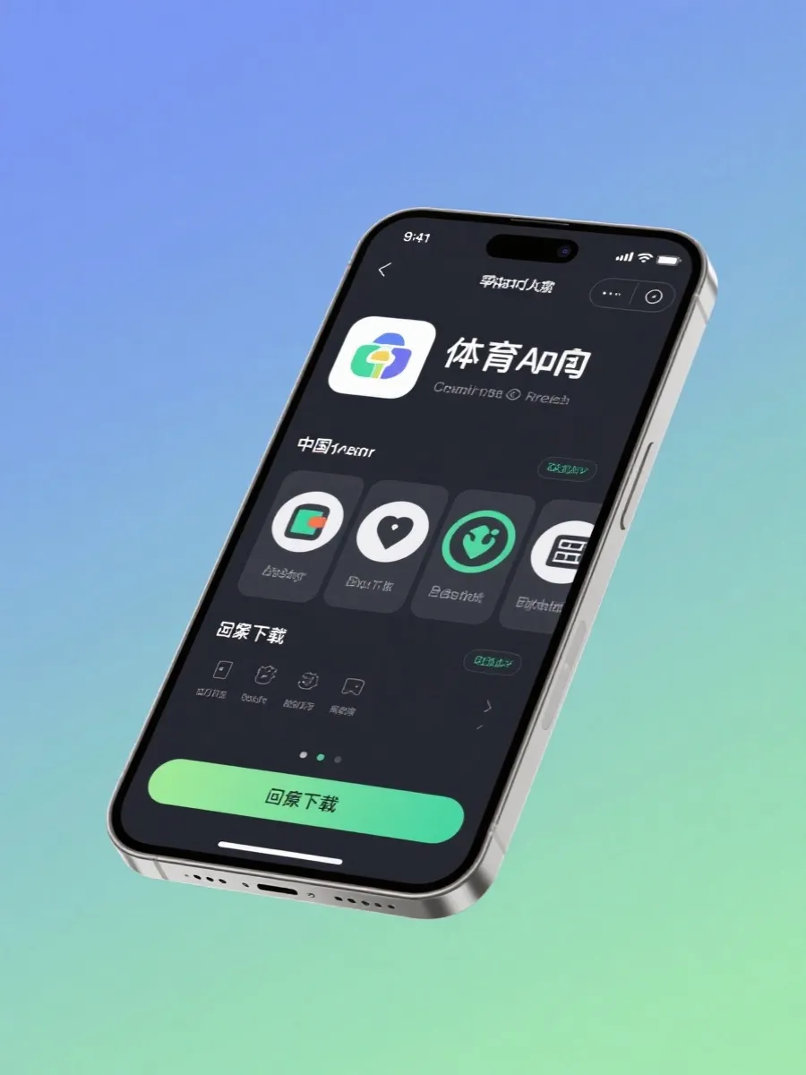 YY体育APP界面示意